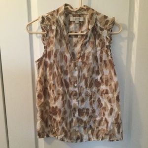 womens loft sleeveless top